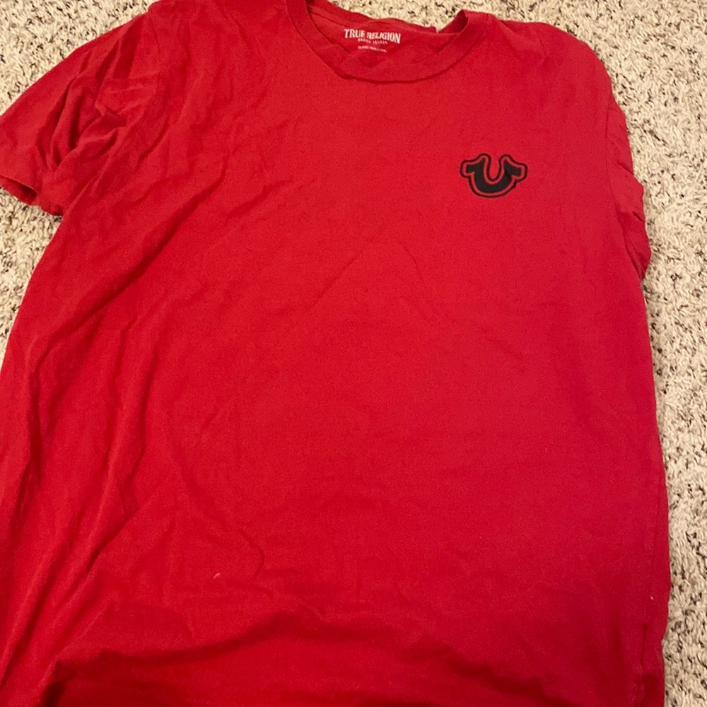 True Religion Red T-Shirt 2XL